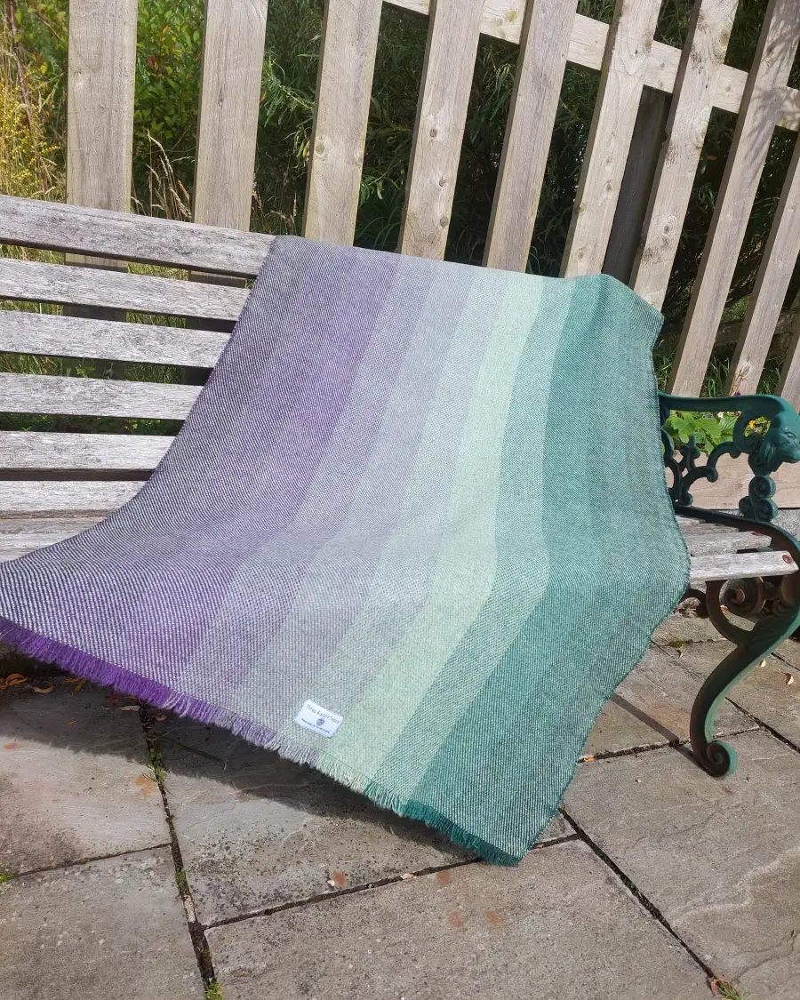 Three Sisters Tweed throw