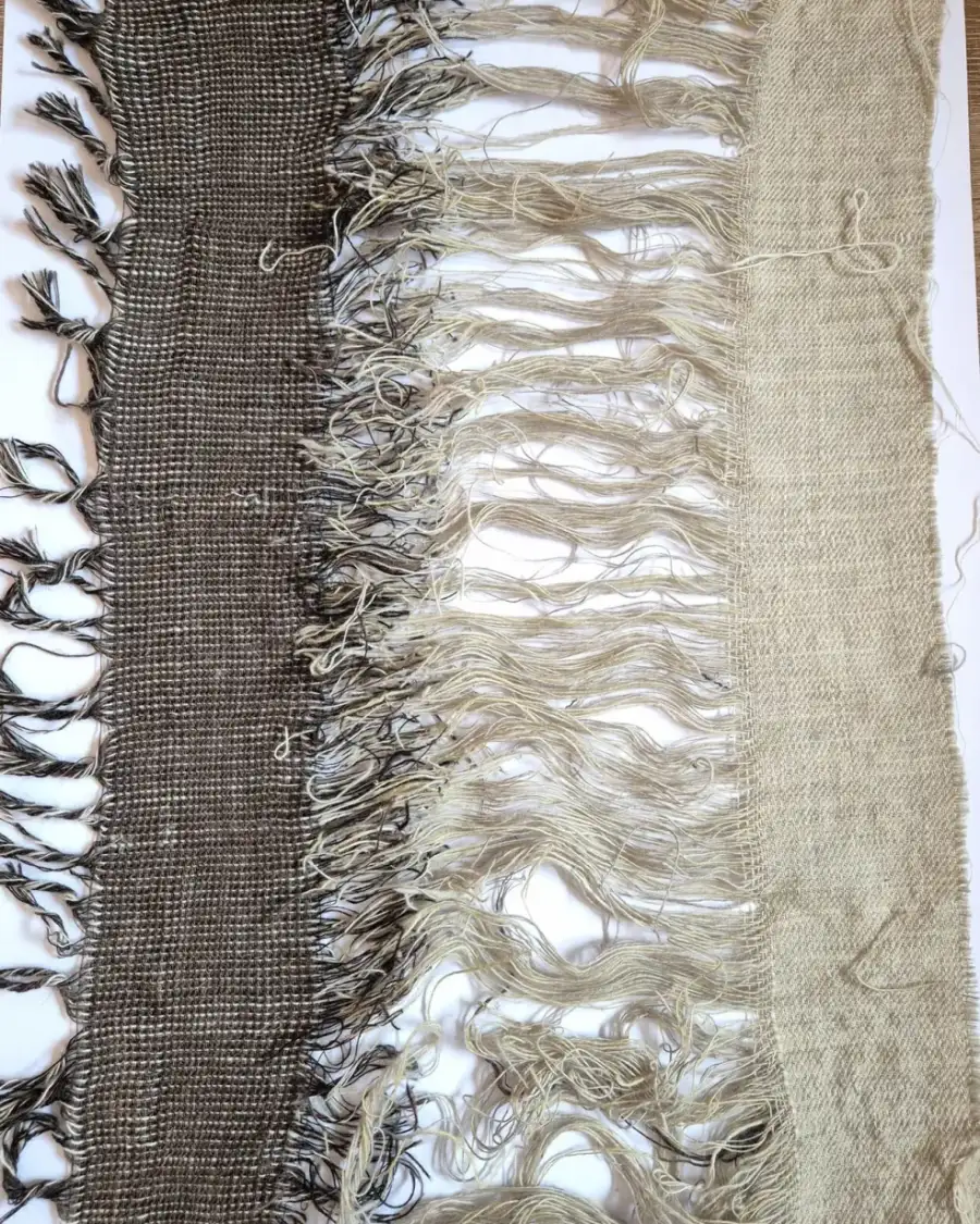 Textile Wall Art - 'tying-in'