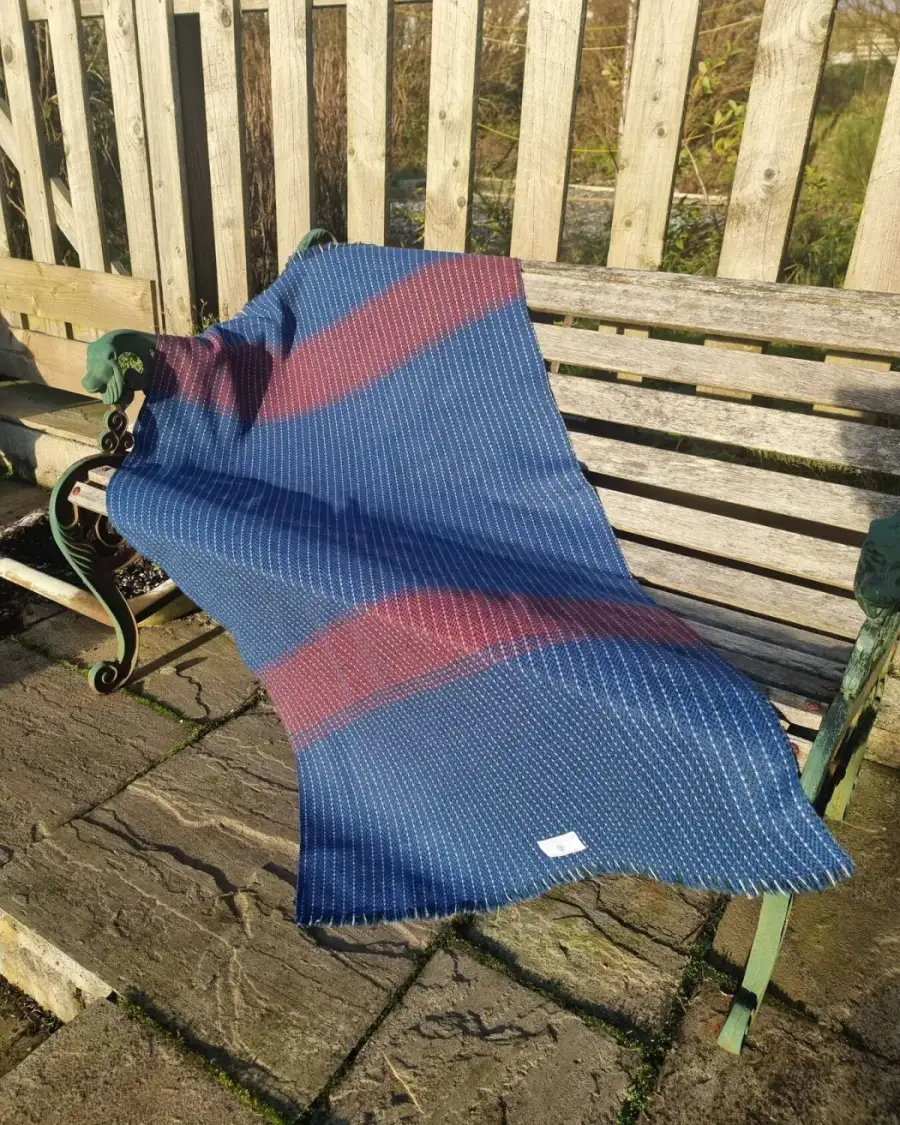 Two Sisters Tweed Throw Lambswool