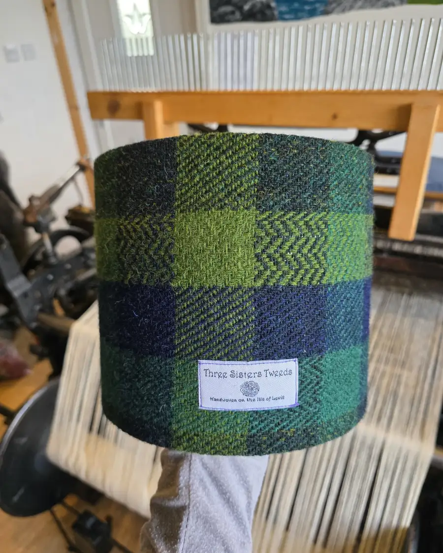 Two Sisters Tweed Luxury lampshade - Seconds
