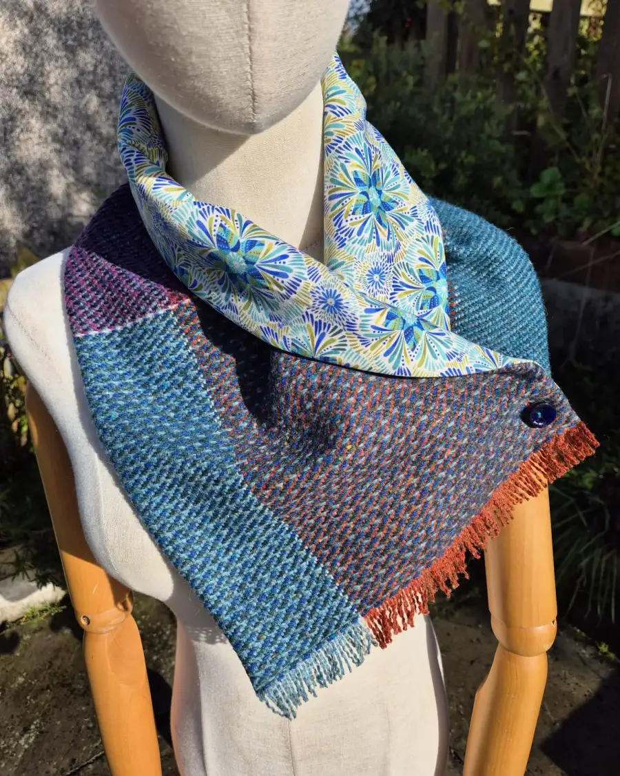 Three Sisters Tweed neck warmer