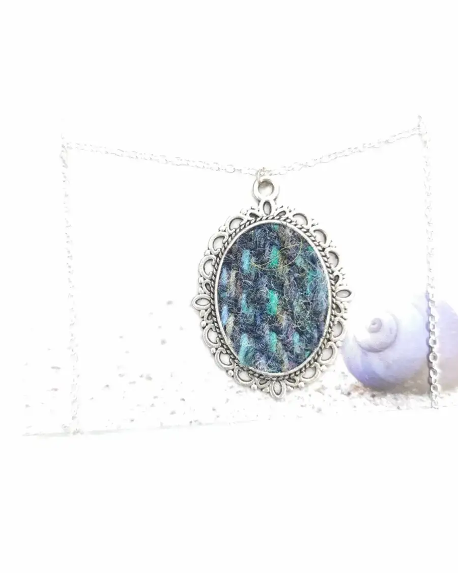 Two Sisters Tweeds necklace