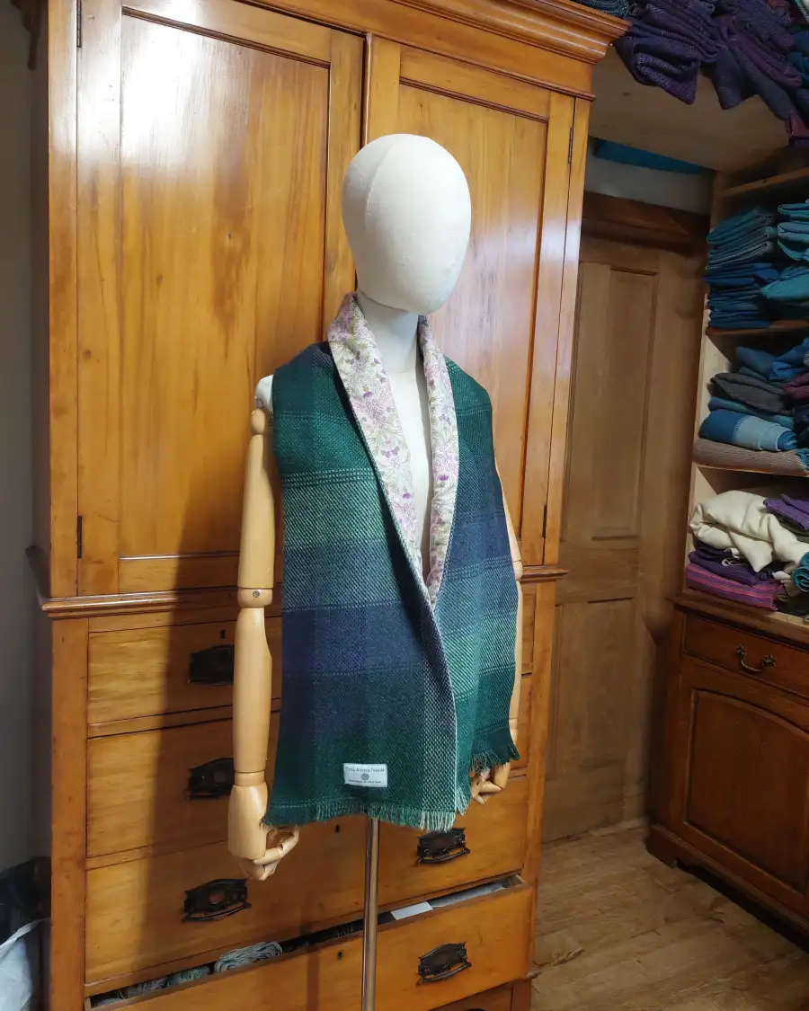 Three Sisters Tweed Scarf - 1 2