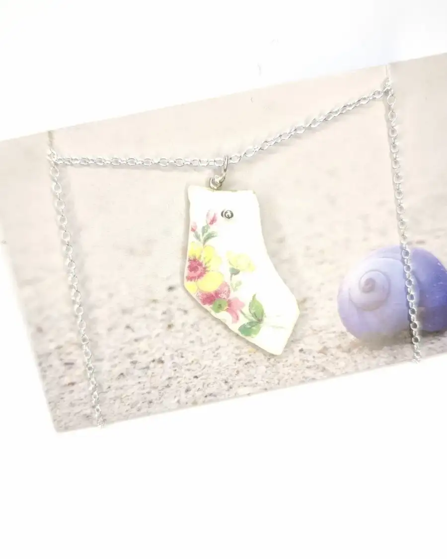 Sea Pottery Necklace