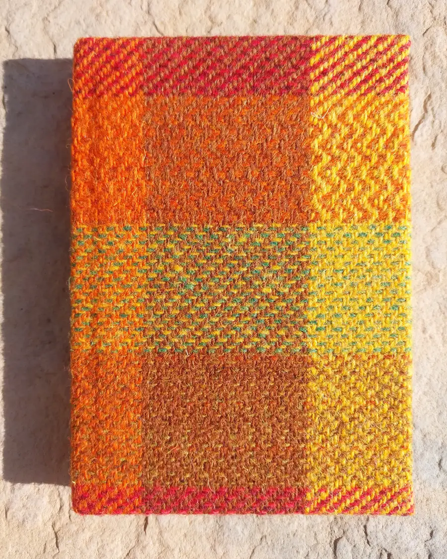 Three Sisters Tweed Book A6 - 5 5