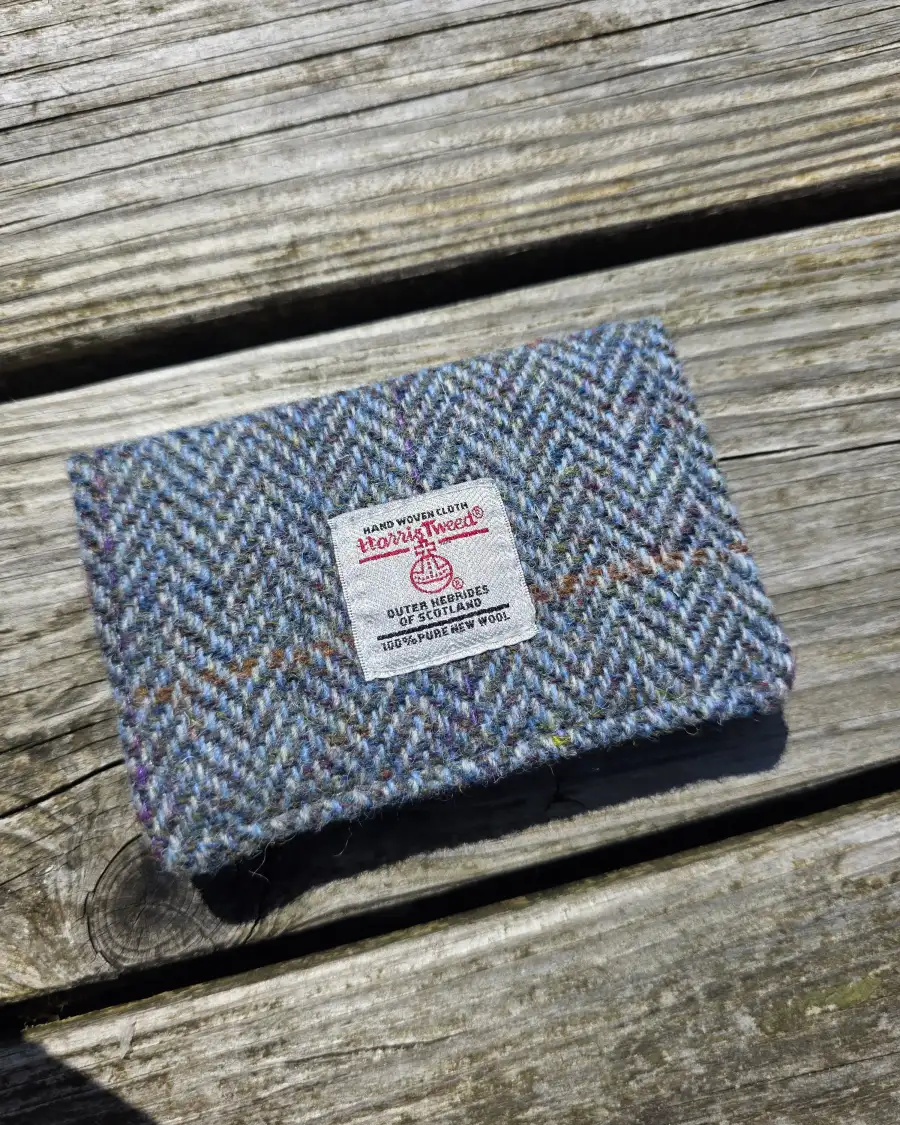 Harris Tweed Card Holder - 1 2