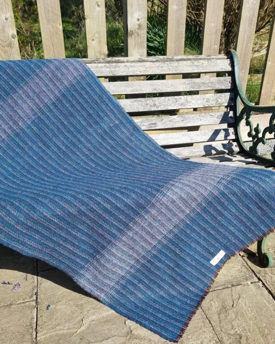 Two Sisters Tweed Throw