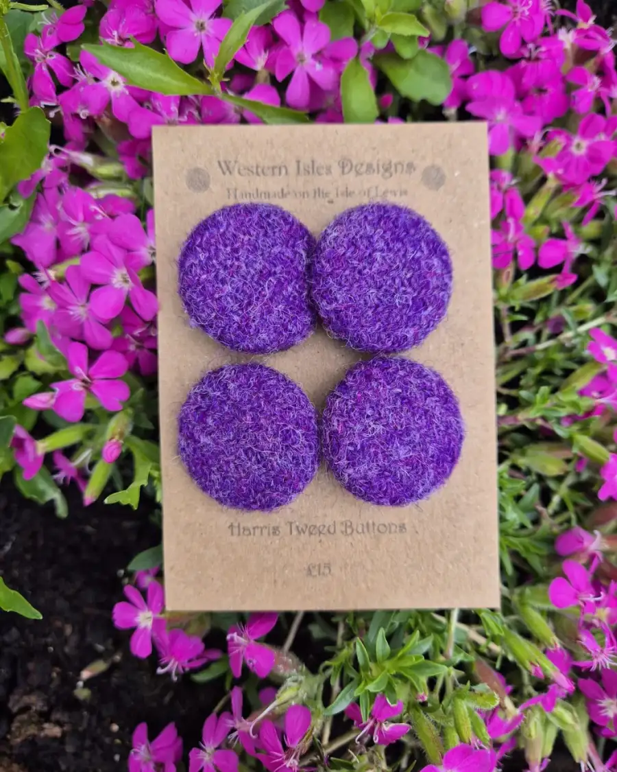 Harris Tweed buttons
