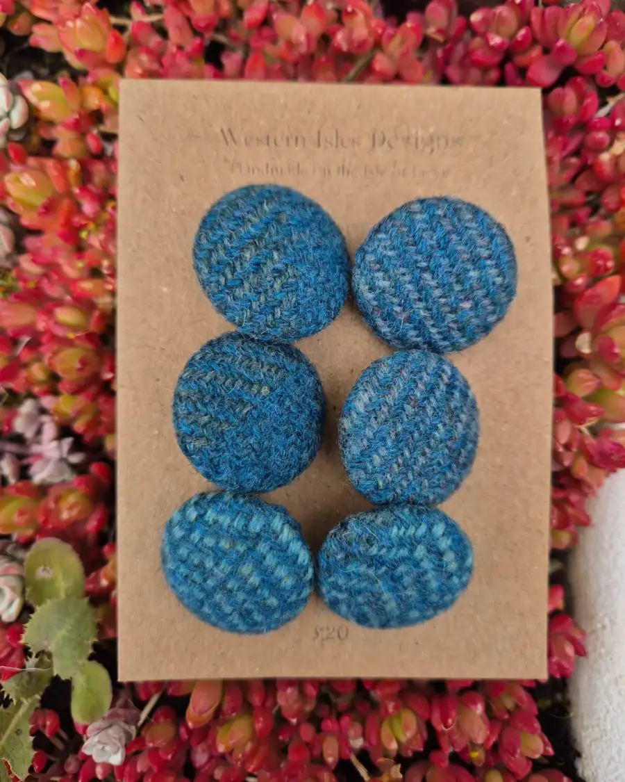 Two Sisters Tweed buttons