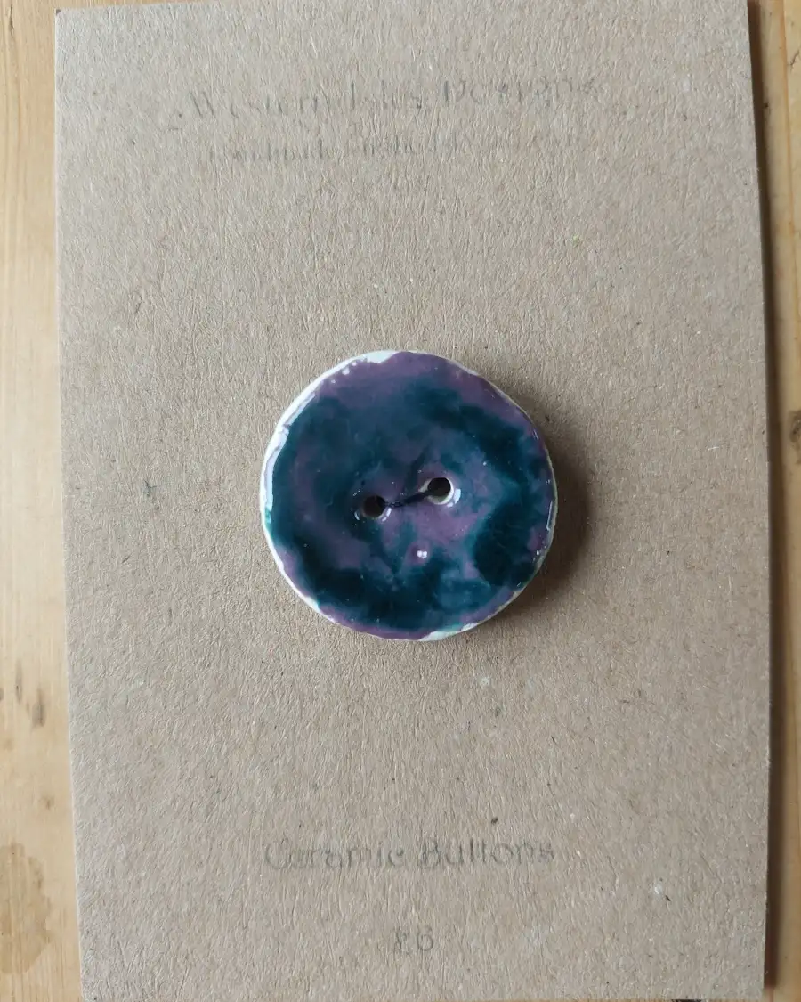 Ceramic button