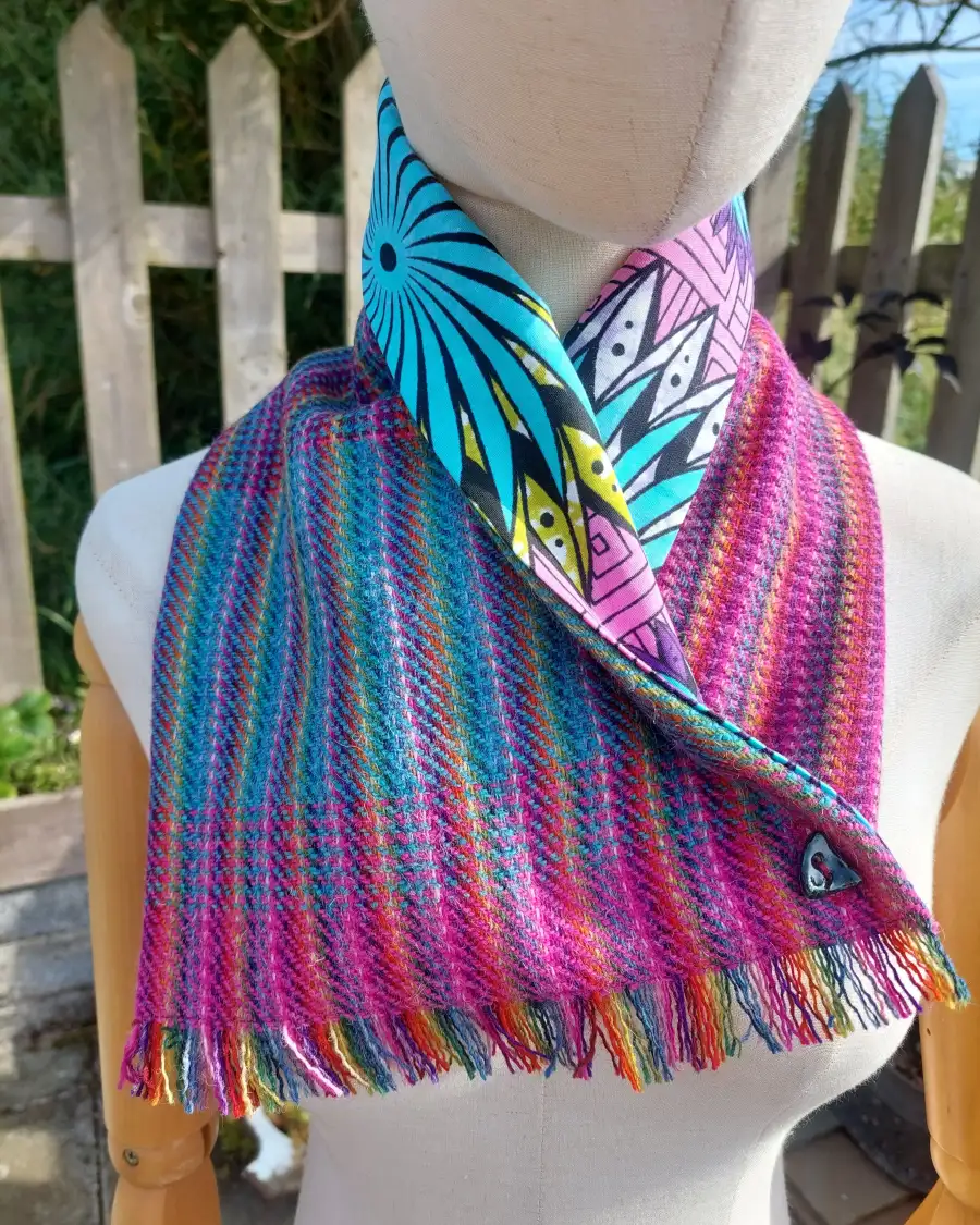 Three Sisters Tweed neck warmer