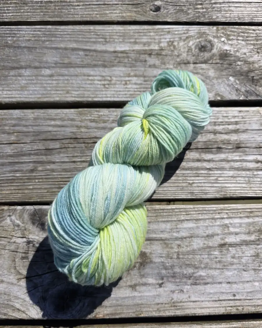 Hand-Dyed Yarn: 100% Merino, 4 ply - 4 2