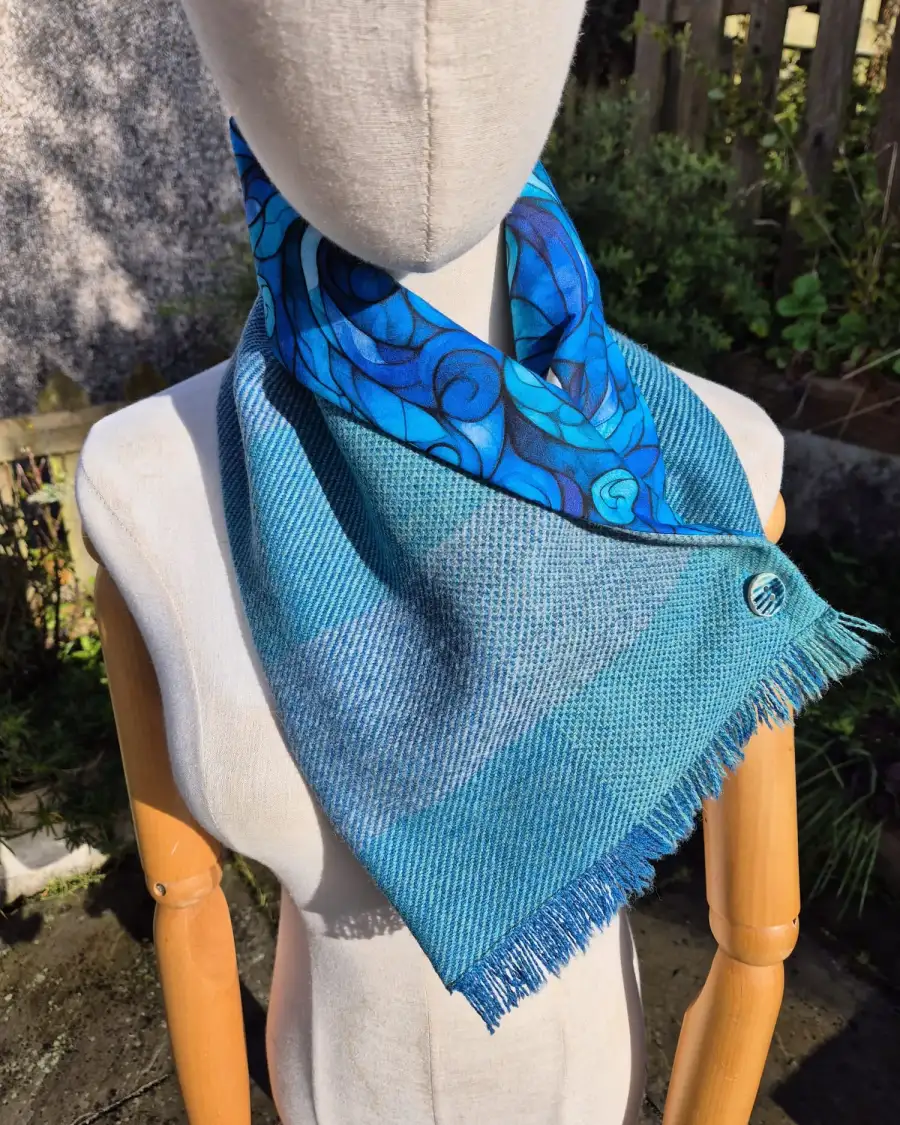 Three Sisters Tweed neck warmer