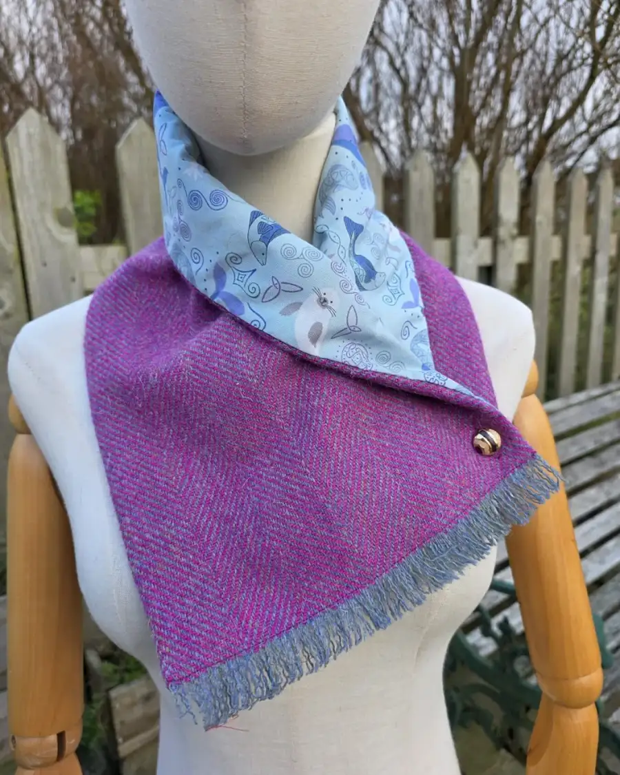 Two Sisters Tweeds neck warmer