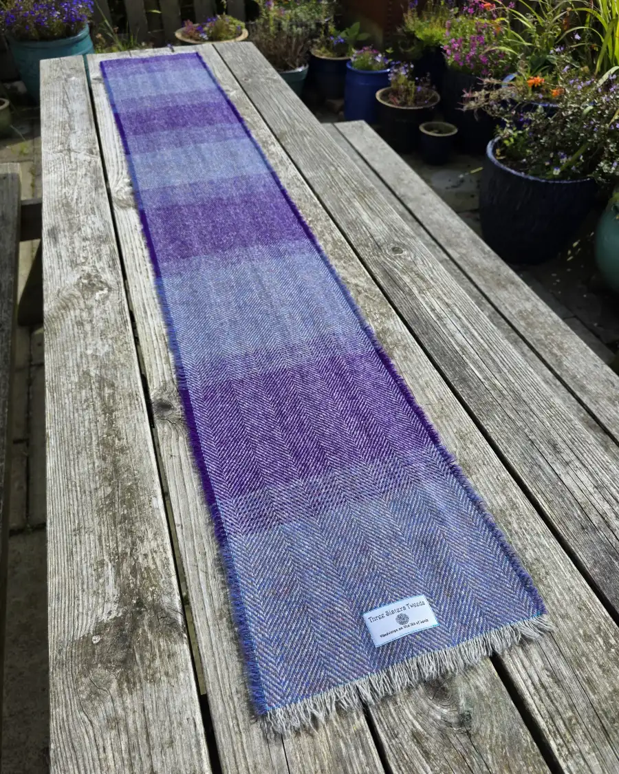 Three Sisters Tweed table runner