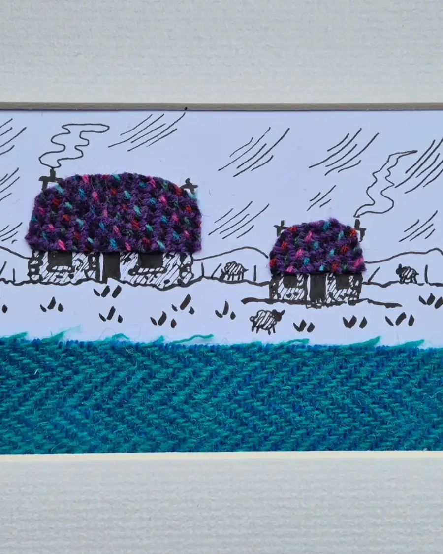 Tweed and pen original picture