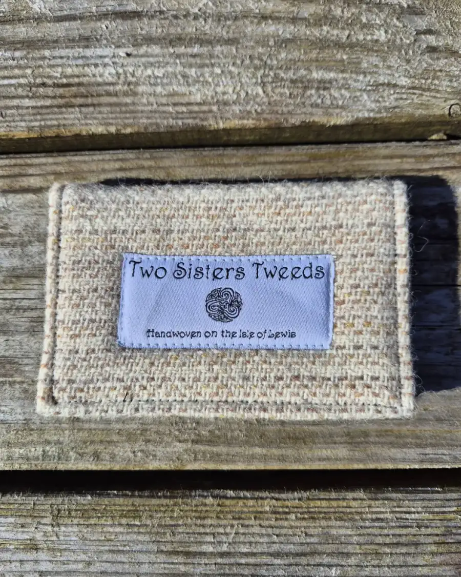 Two Sisters Tweed Card Holder