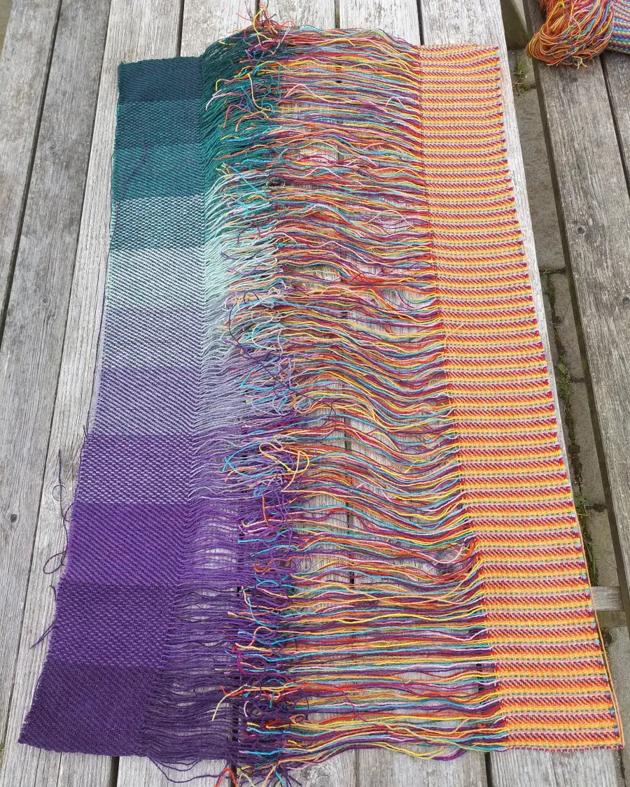Textile Wall Art - 'tying-in'