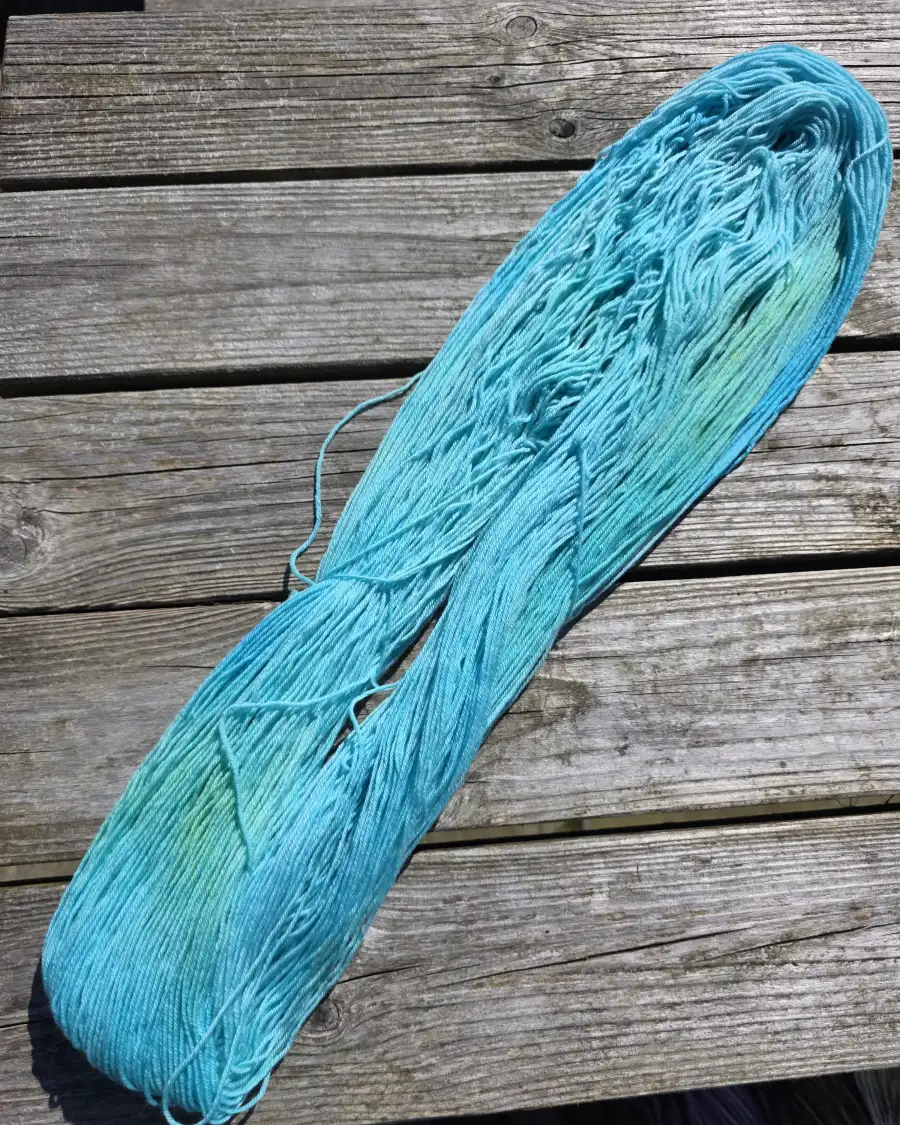 Hand-Dyed Yarn: 100% Merino, 4 ply - 3 2