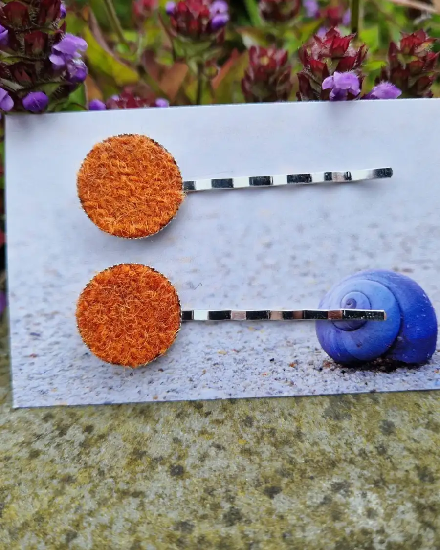 Harris Tweed Hair Slides