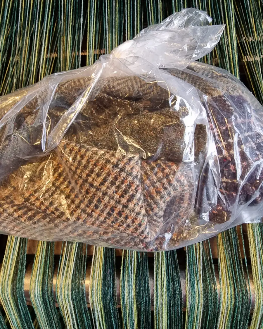 Harris Tweed scraps