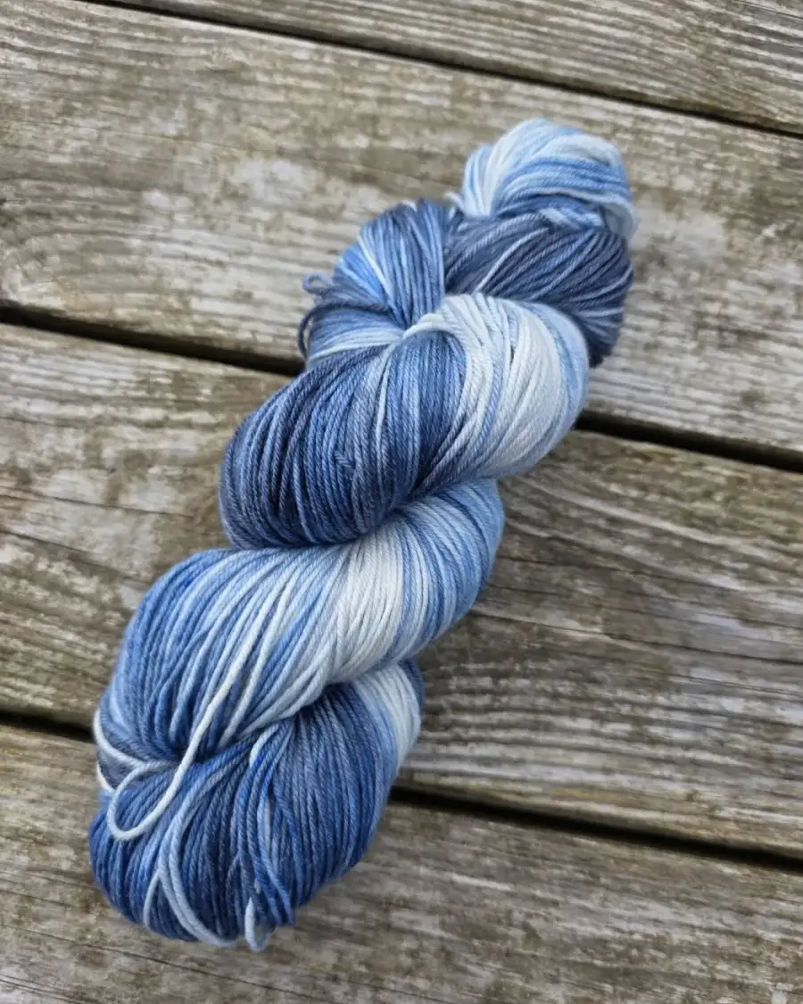 Hand-Dyed Yarn: 100% Merino, 4 ply