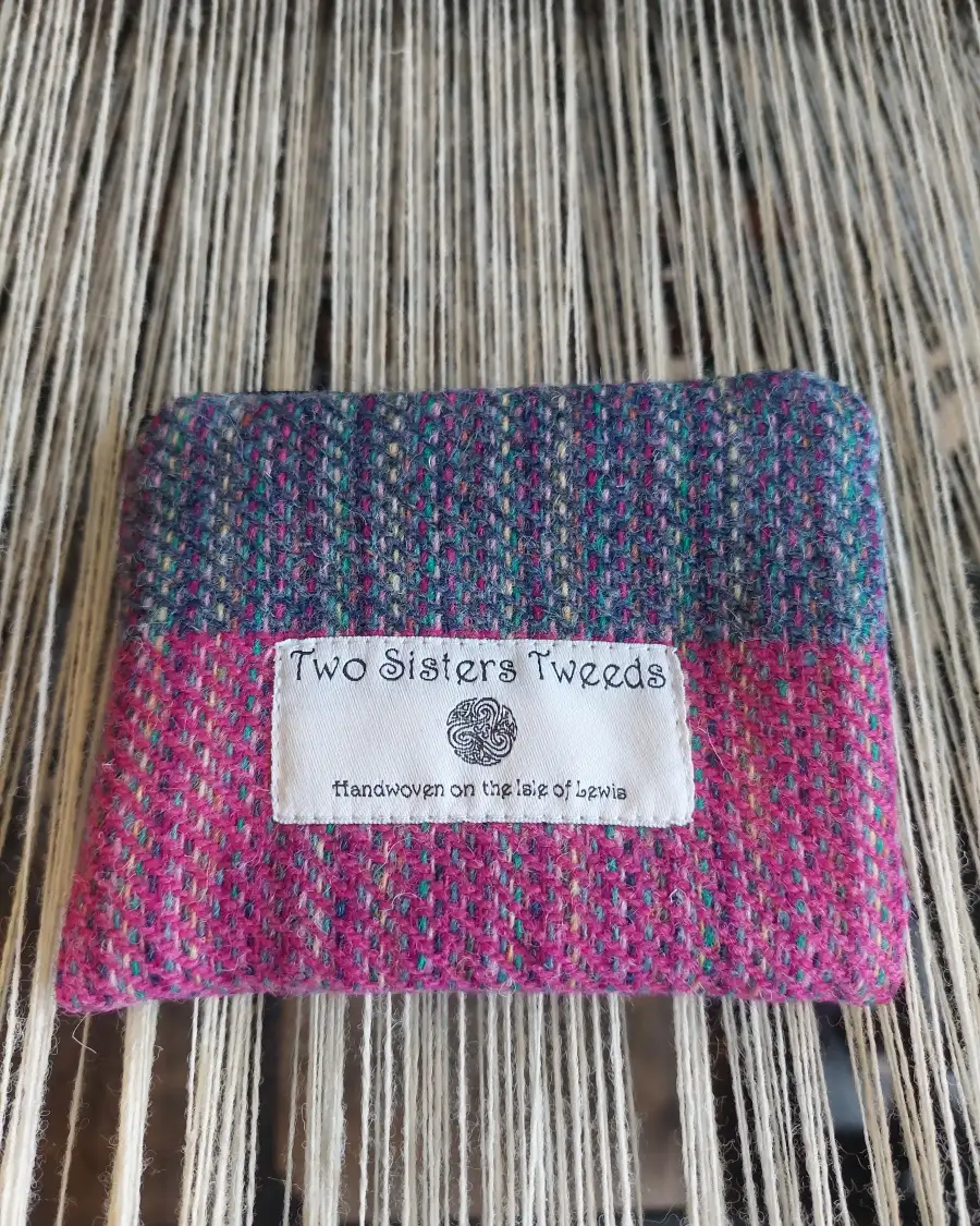 Two Sisters Tweed Zip Purse - 8