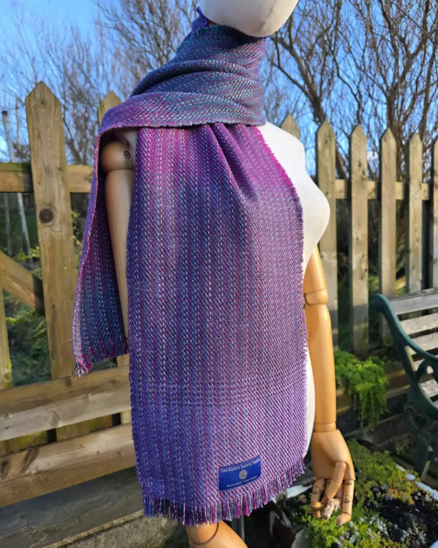 Alpaca-rose scarf