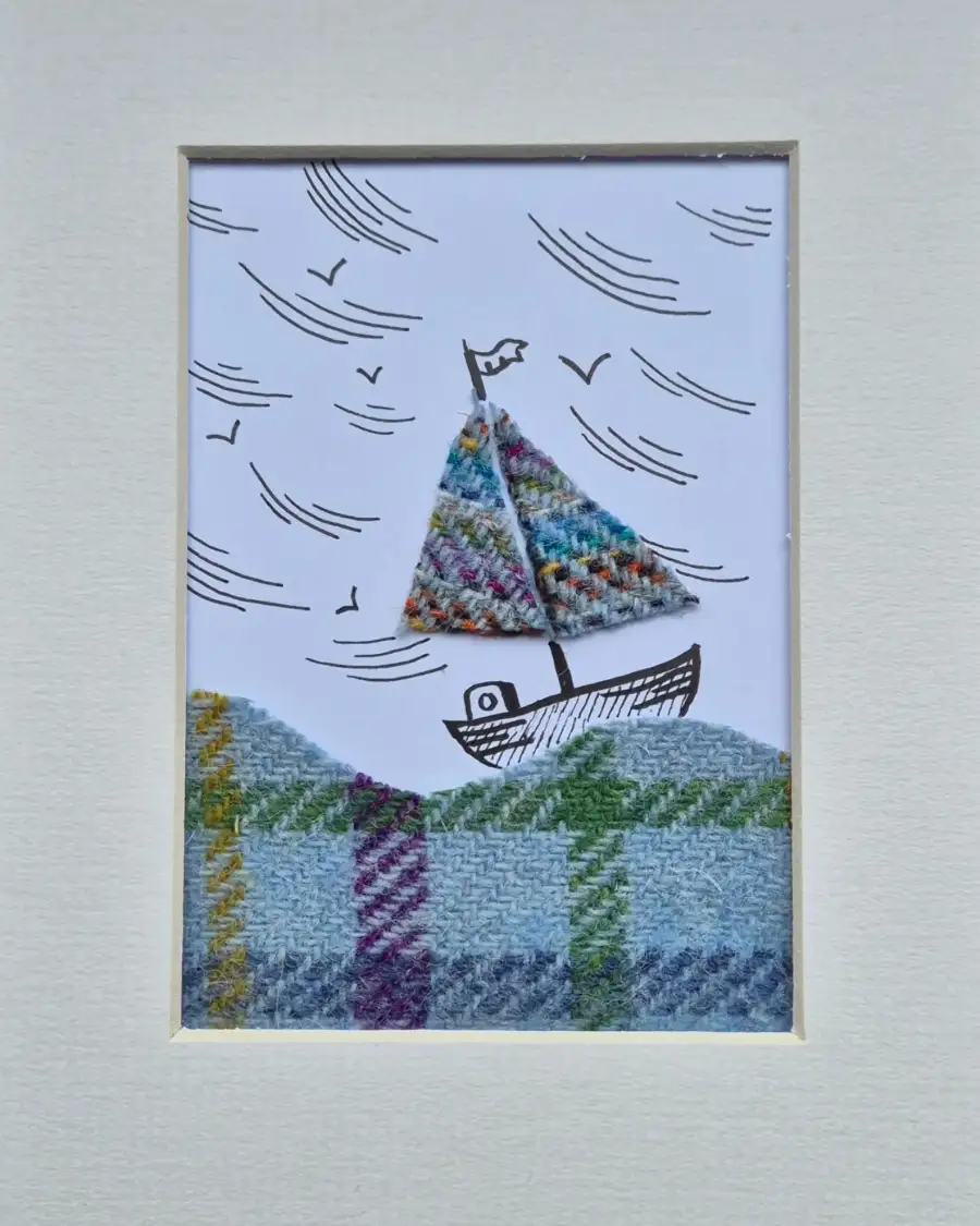 Tweed and pen original picture - 9 2