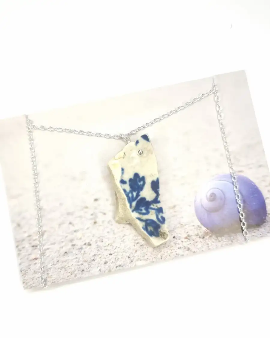 Sea Pottery Necklace