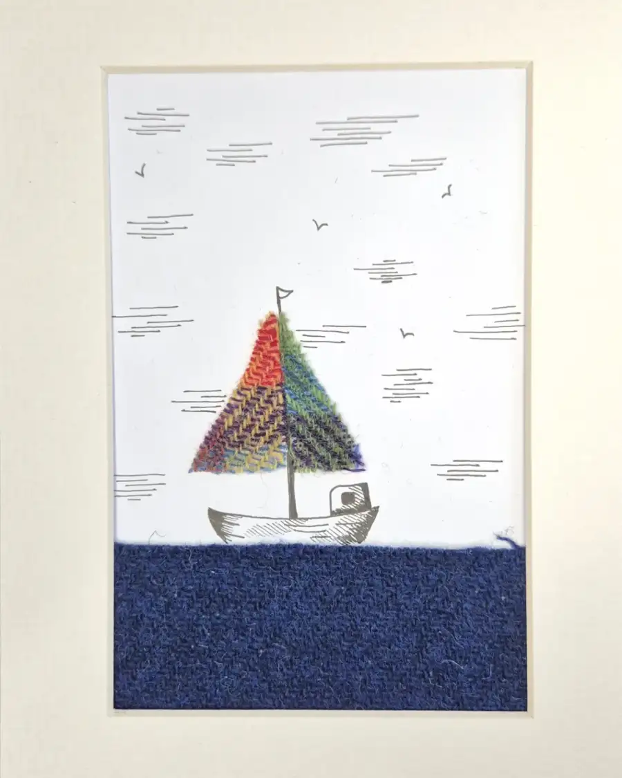 Tweed and pen original picture