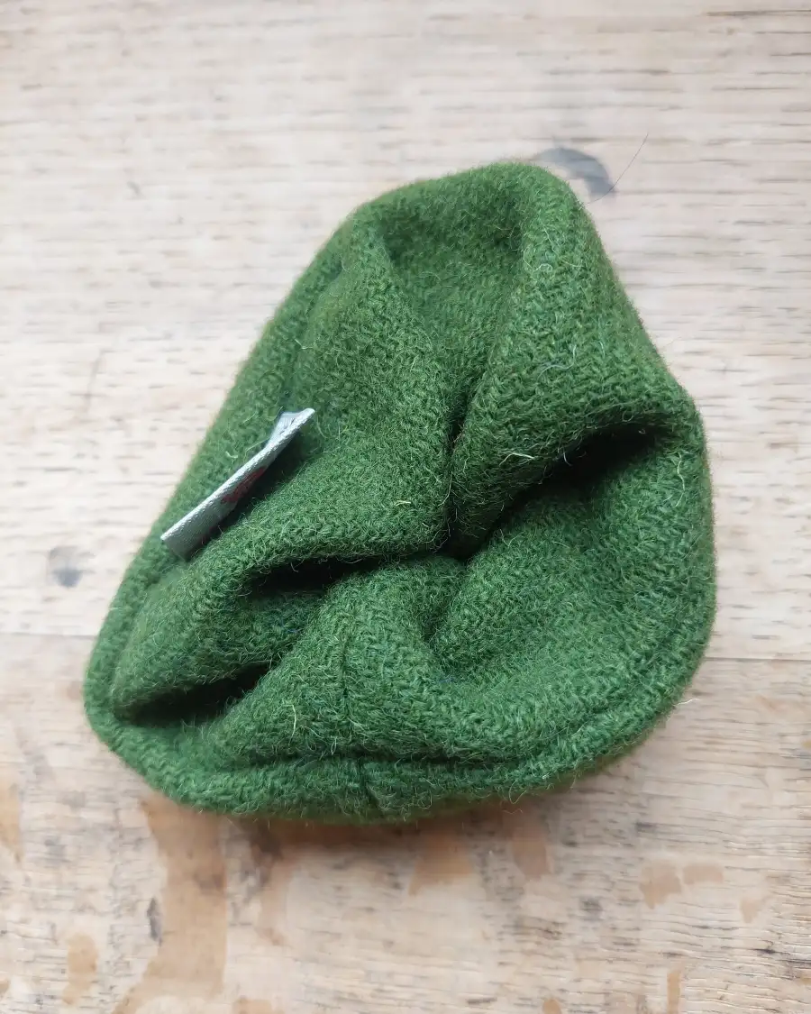 Harris Tweed hair scrunchie