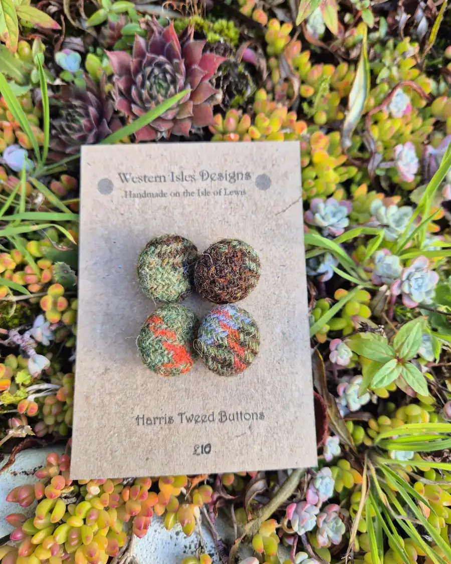 Harris Tweed buttons