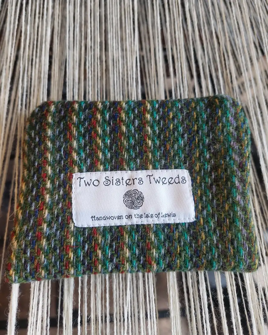 Two Sisters Tweed Zip Purse - 7