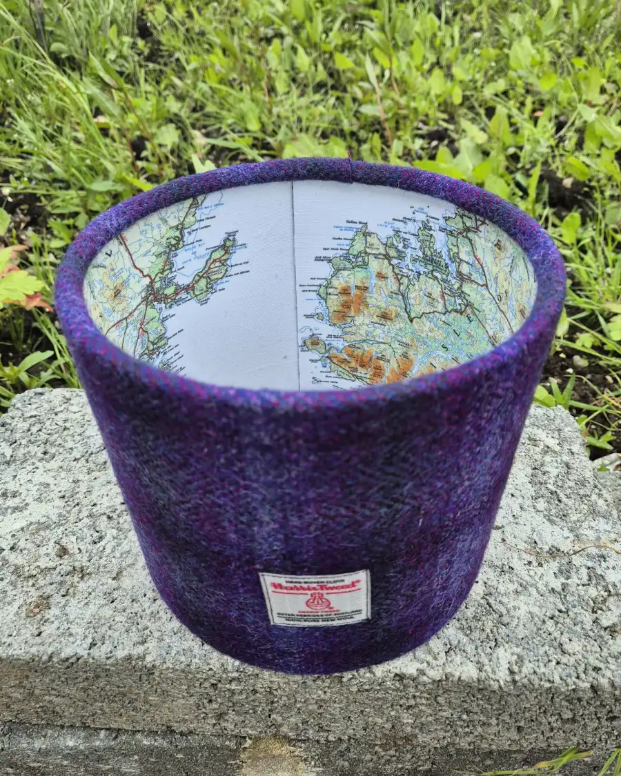Harris Tweed Luxury Lampshade