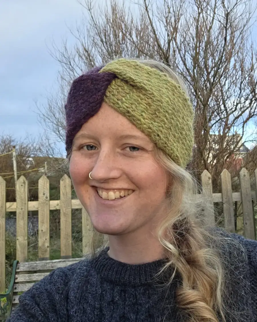 Hand Knitted icelandic headband
