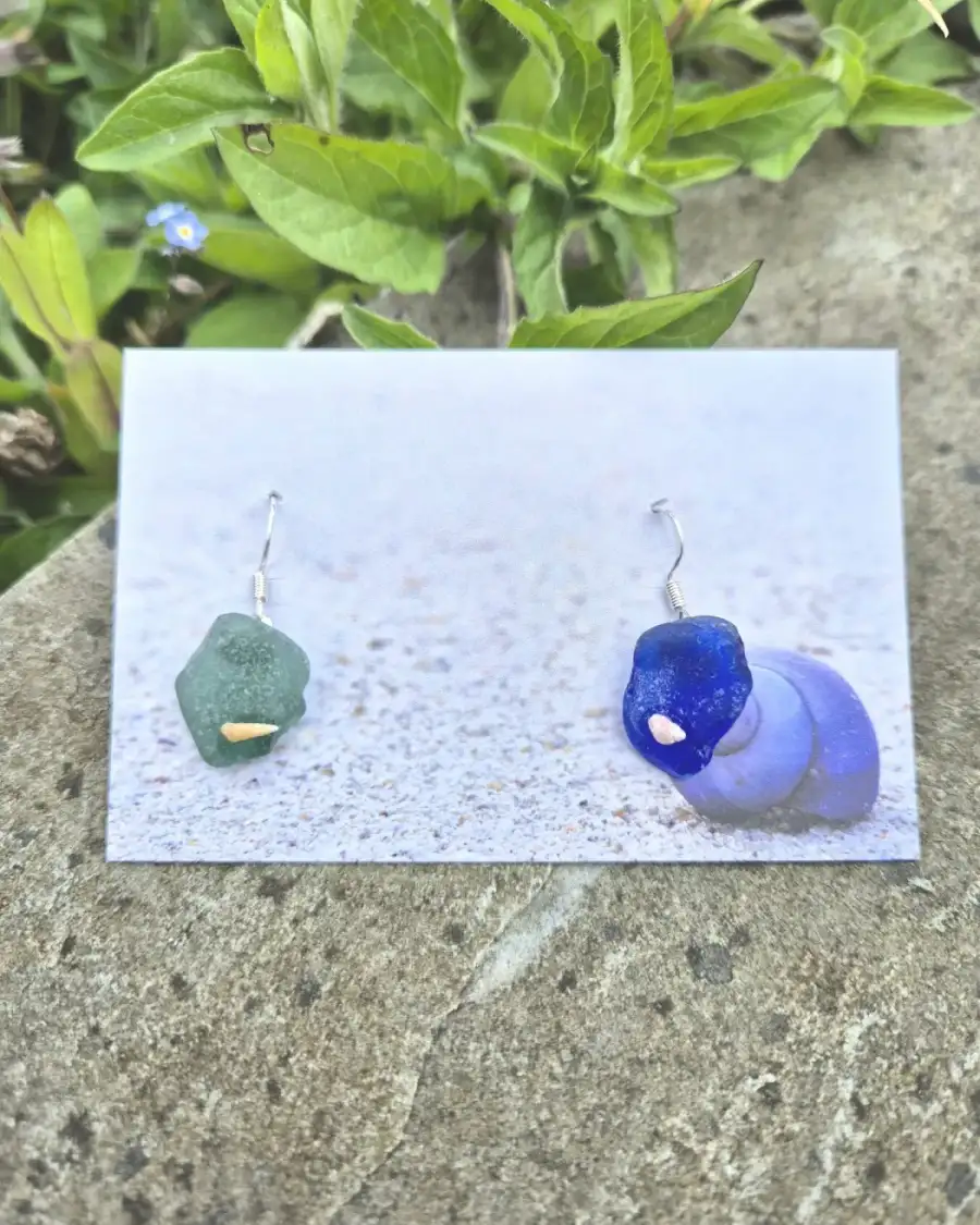 Sea Glass Earrings