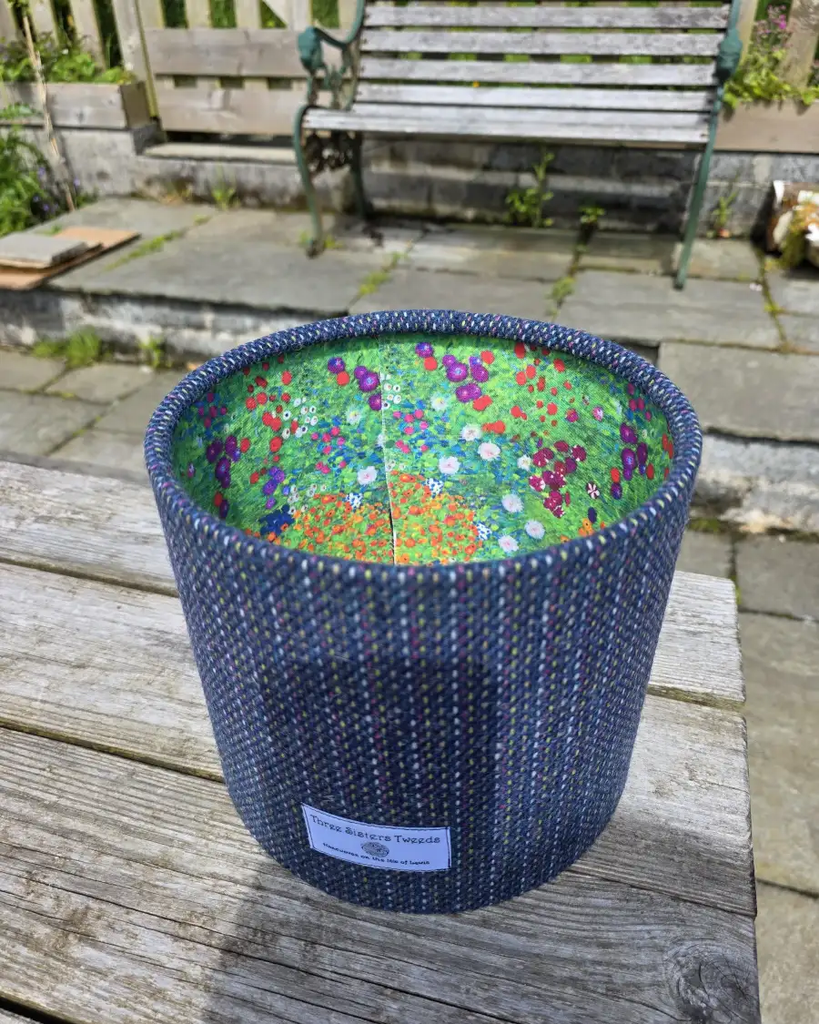 Three Sisters Tweed luxury lampshade