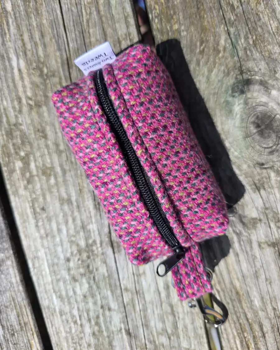 Three Sisters Tweed Bag Holder/ Headphones Case