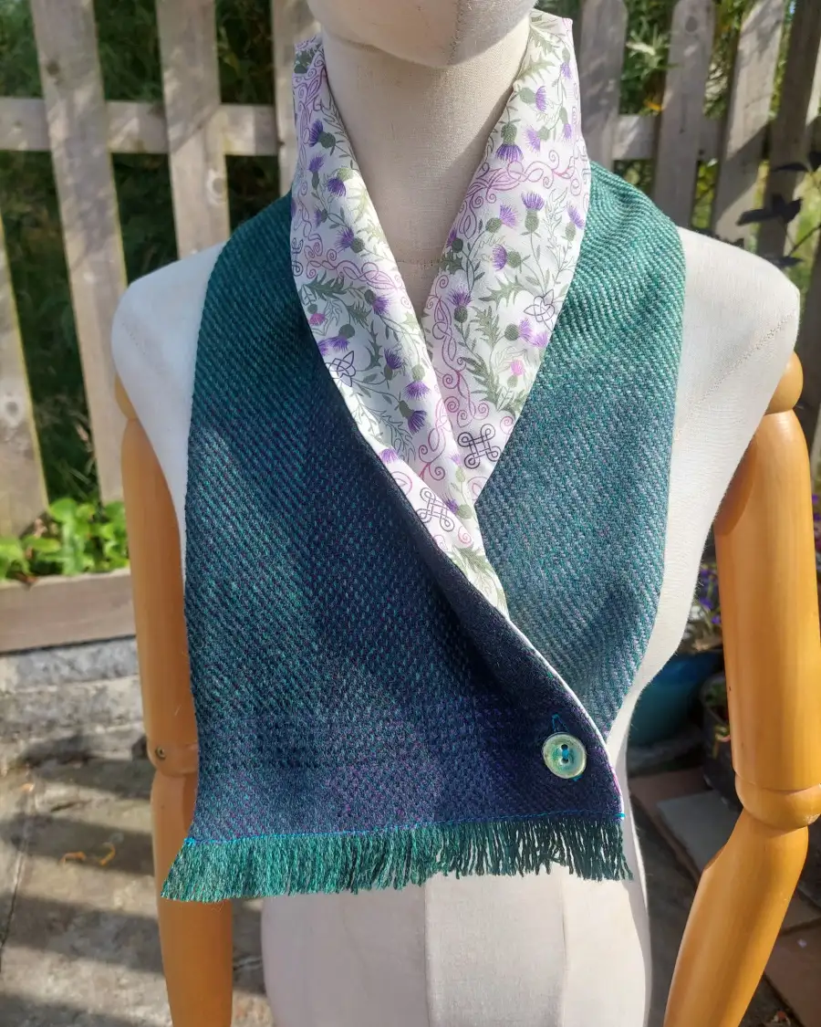 Three Sisters Tweed neck warmer