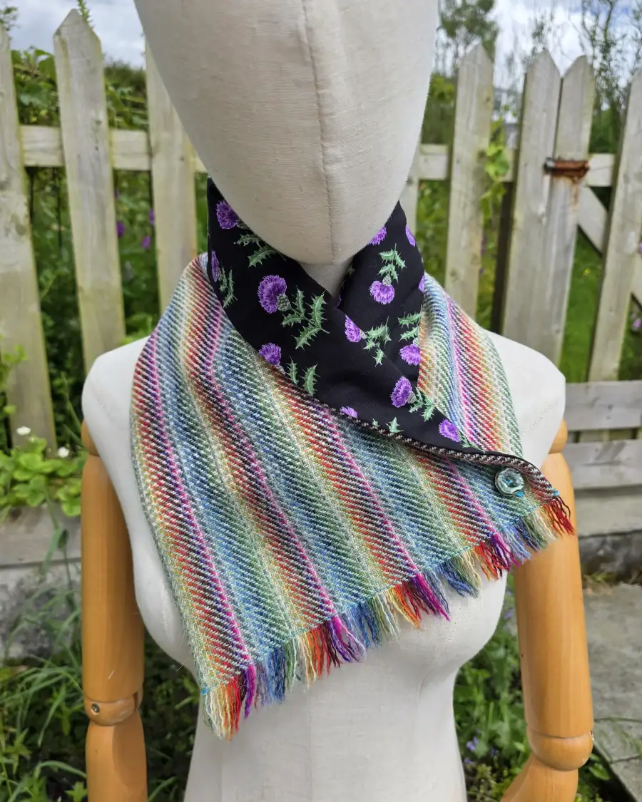 Two Sisters Tweed neck warmer - 1