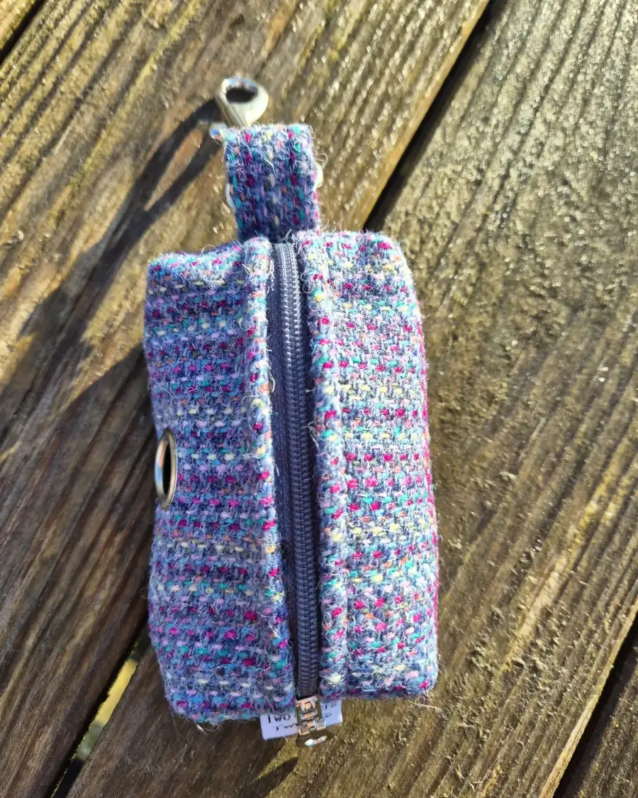 Three Sisters Tweed Bag Holder/ Headphones Case - 1