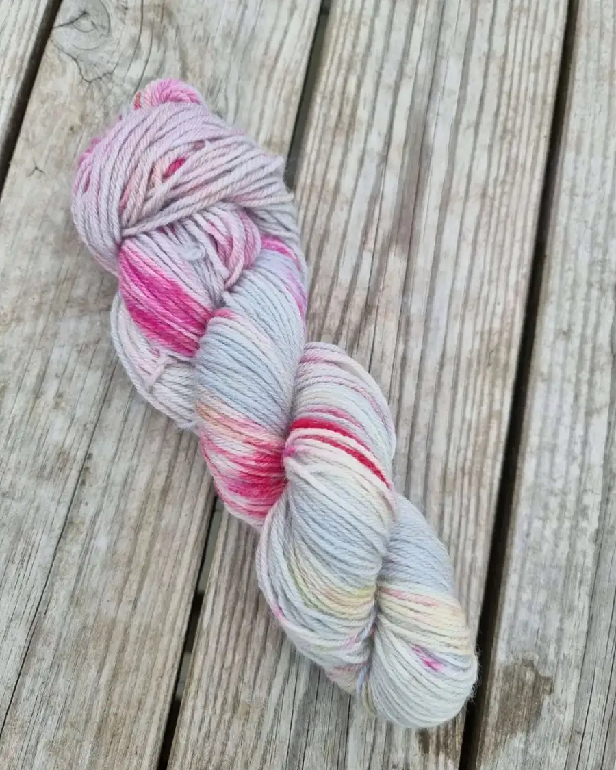 Hand-Dyed Yarn: Bluefaced Leicester, DK