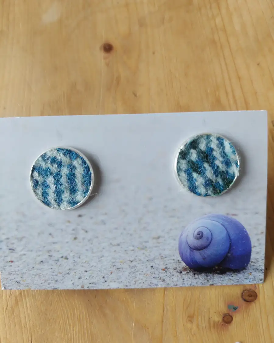 Two Sisters Tweed cufflinks - 1