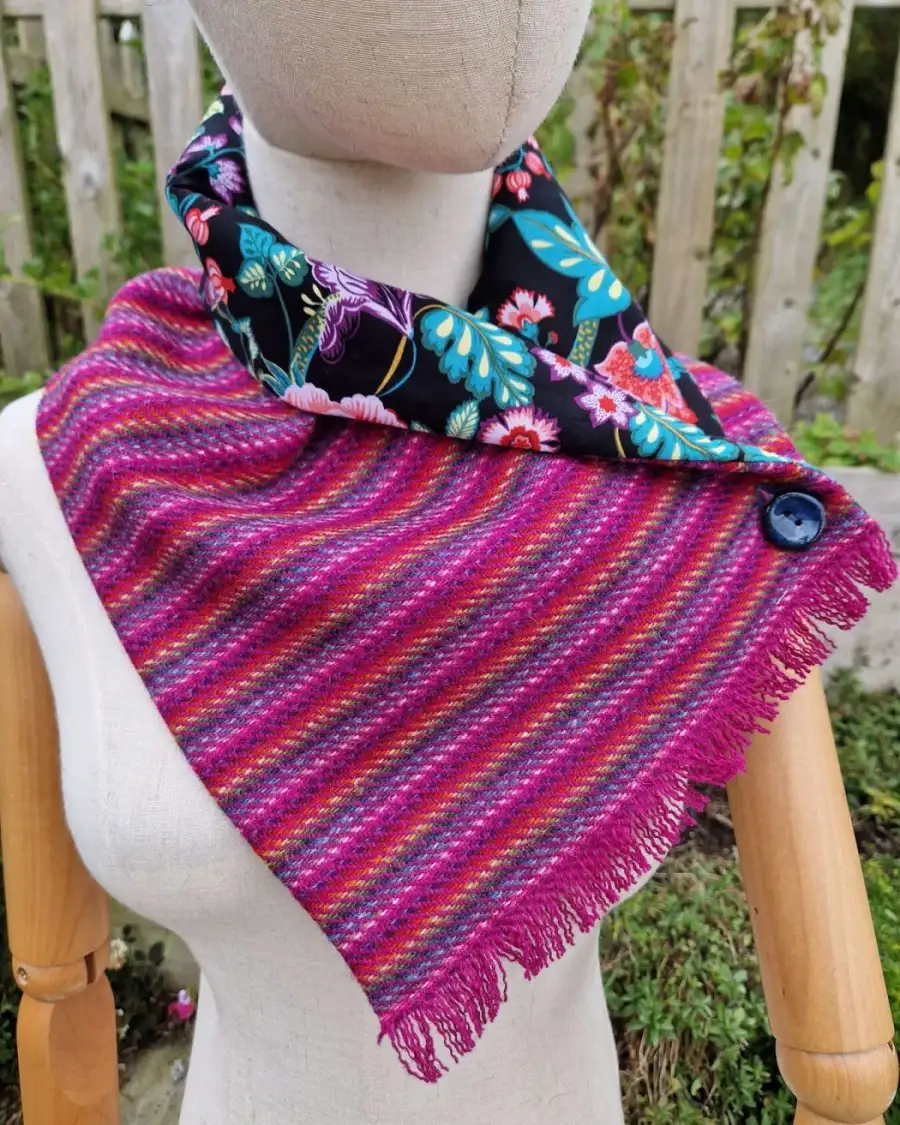 Two Sisters Tweed Neck warmer