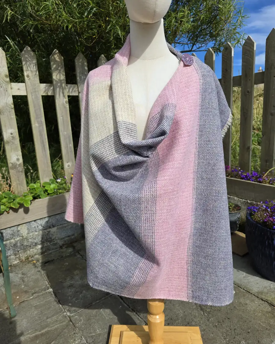 Two Sisters Tweed Shawl