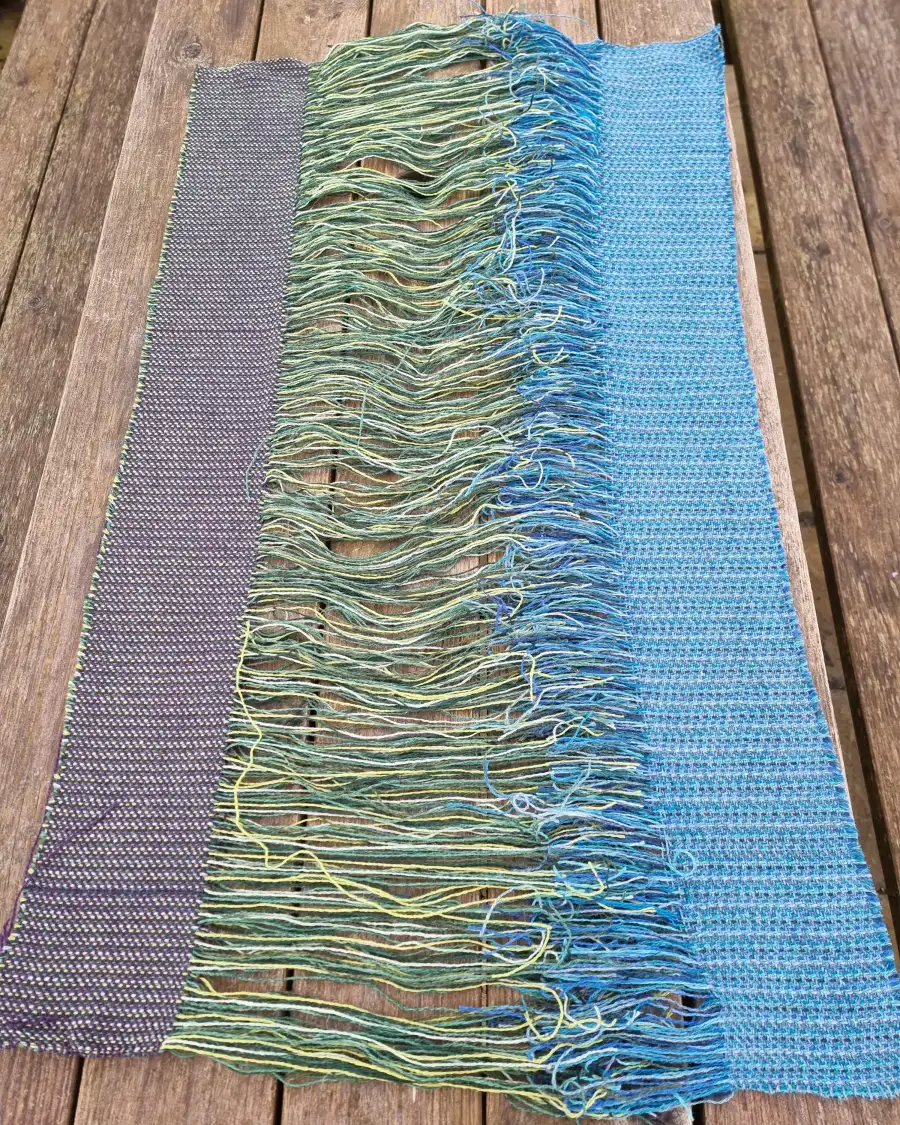 Textile Wall Art - 'tying-in'