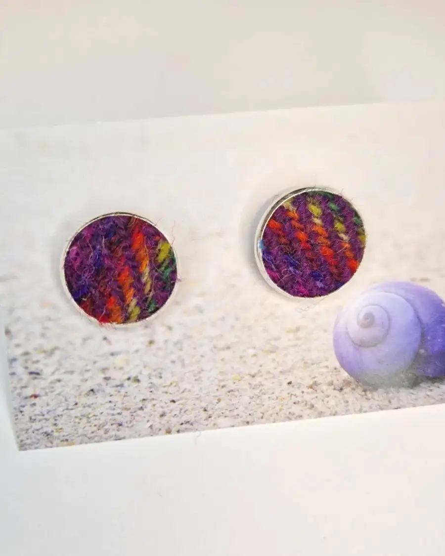 Two Sisters Tweed cufflinks