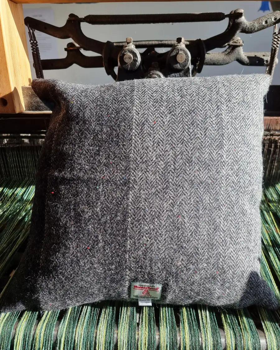 Harris tweed cushion cover
