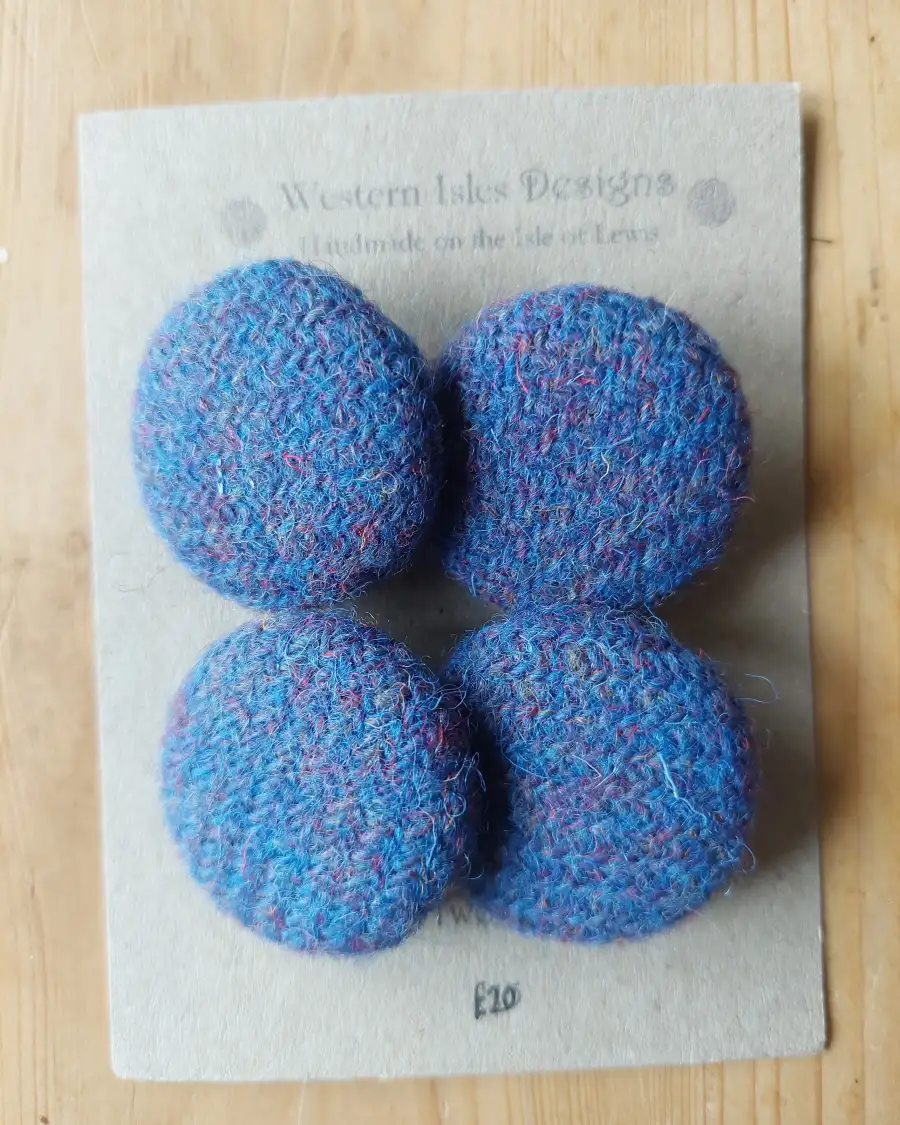 Harris Tweed buttons - 6